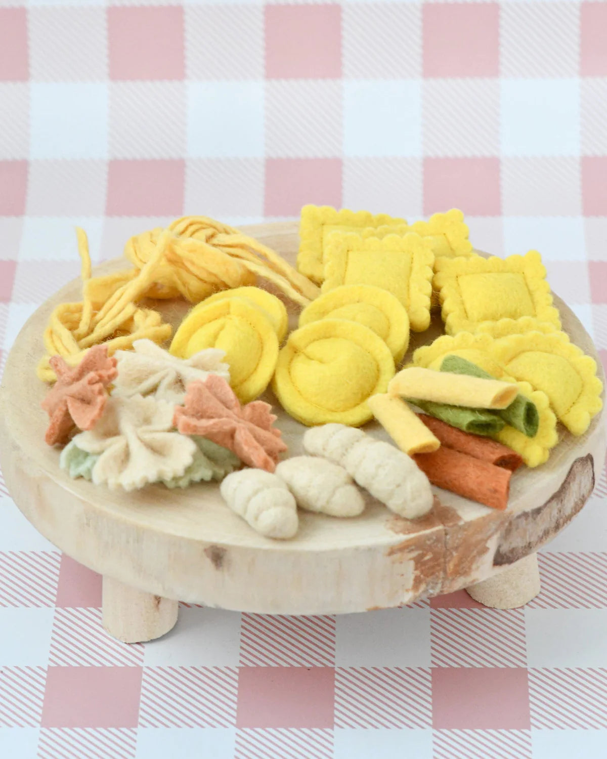 Tara Treasures - Felt Pasta Play Food Set