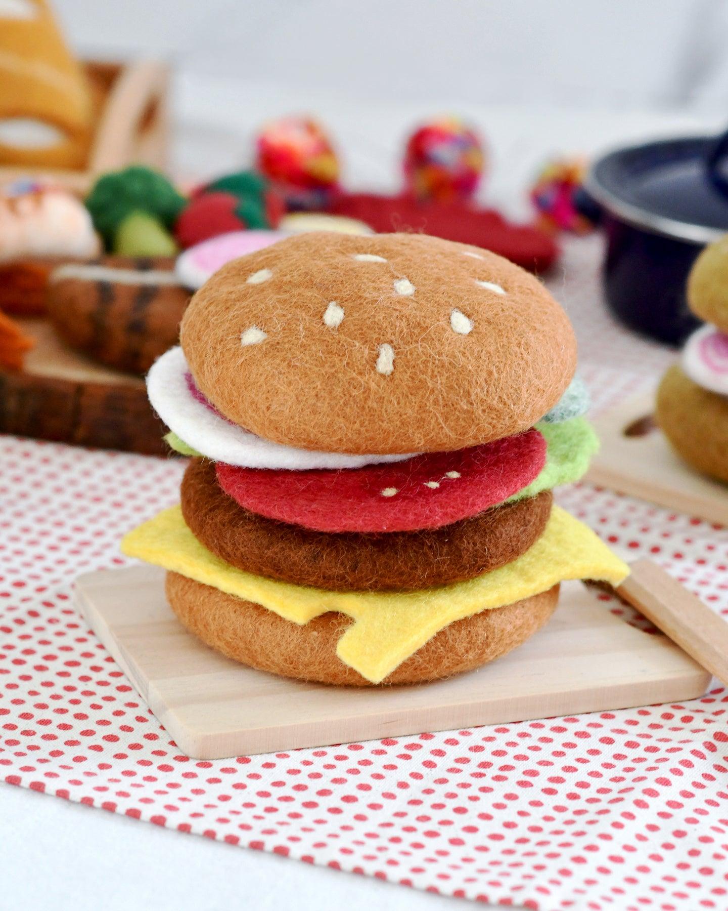 Tara Treasures Felt Burger Stack - Cheeky Junior