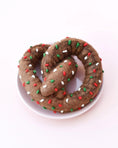 Load image into Gallery viewer, Tara Treasures - Felt Chocolate Pretzel
