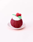 Load image into Gallery viewer, Tara Treasures Felt Christmas Red Velvet Bundt Cake

