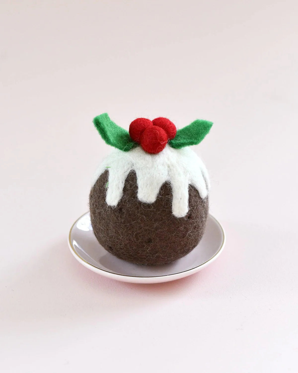 Tara Treasures - Felt Christmas Pudding (Tall)
