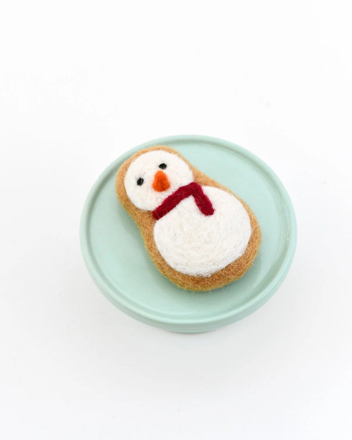 Tara Treasures - Felt Snowman Cookie