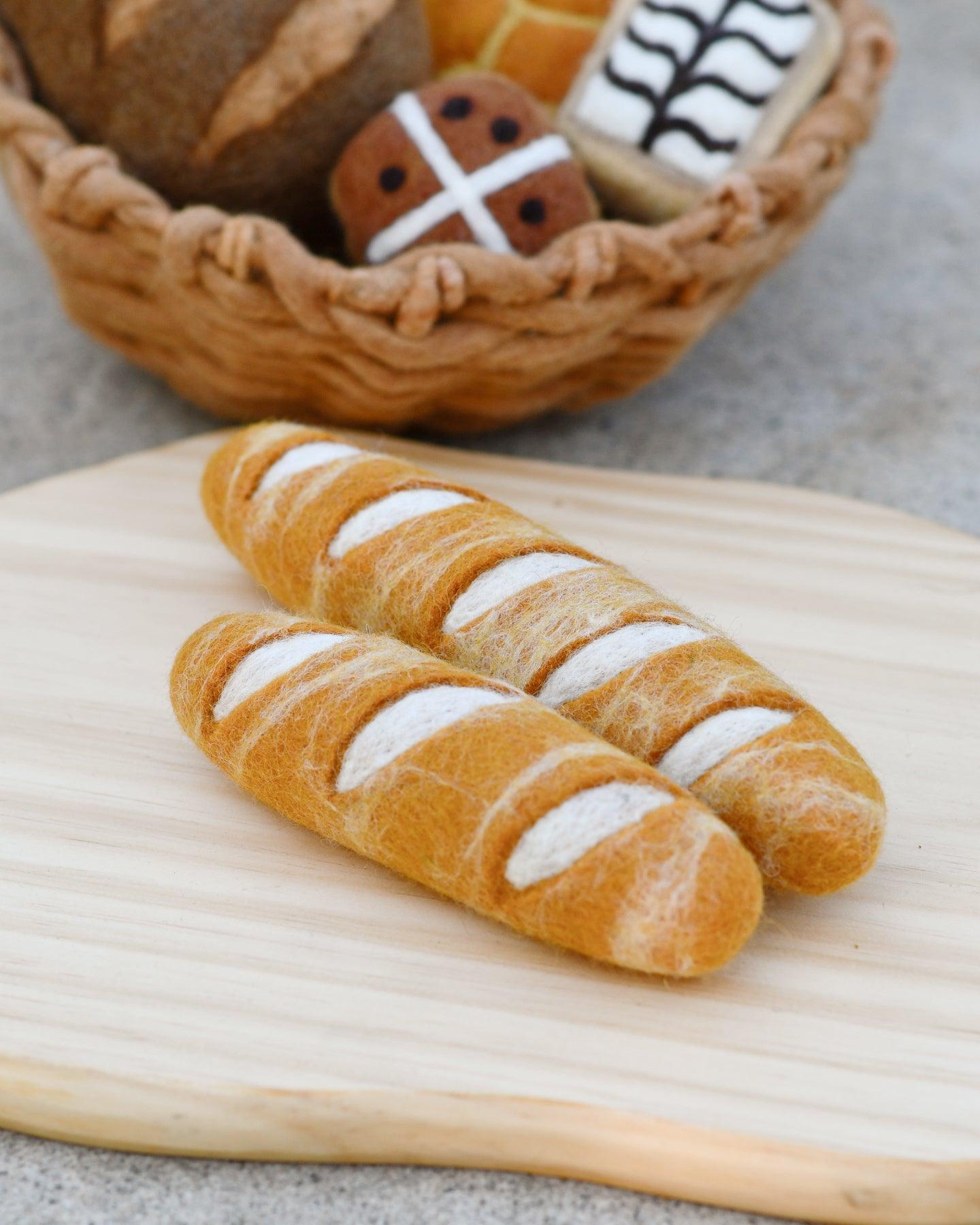 Tara Treasures Felt Baguette Set of 2 - Cheeky Junior