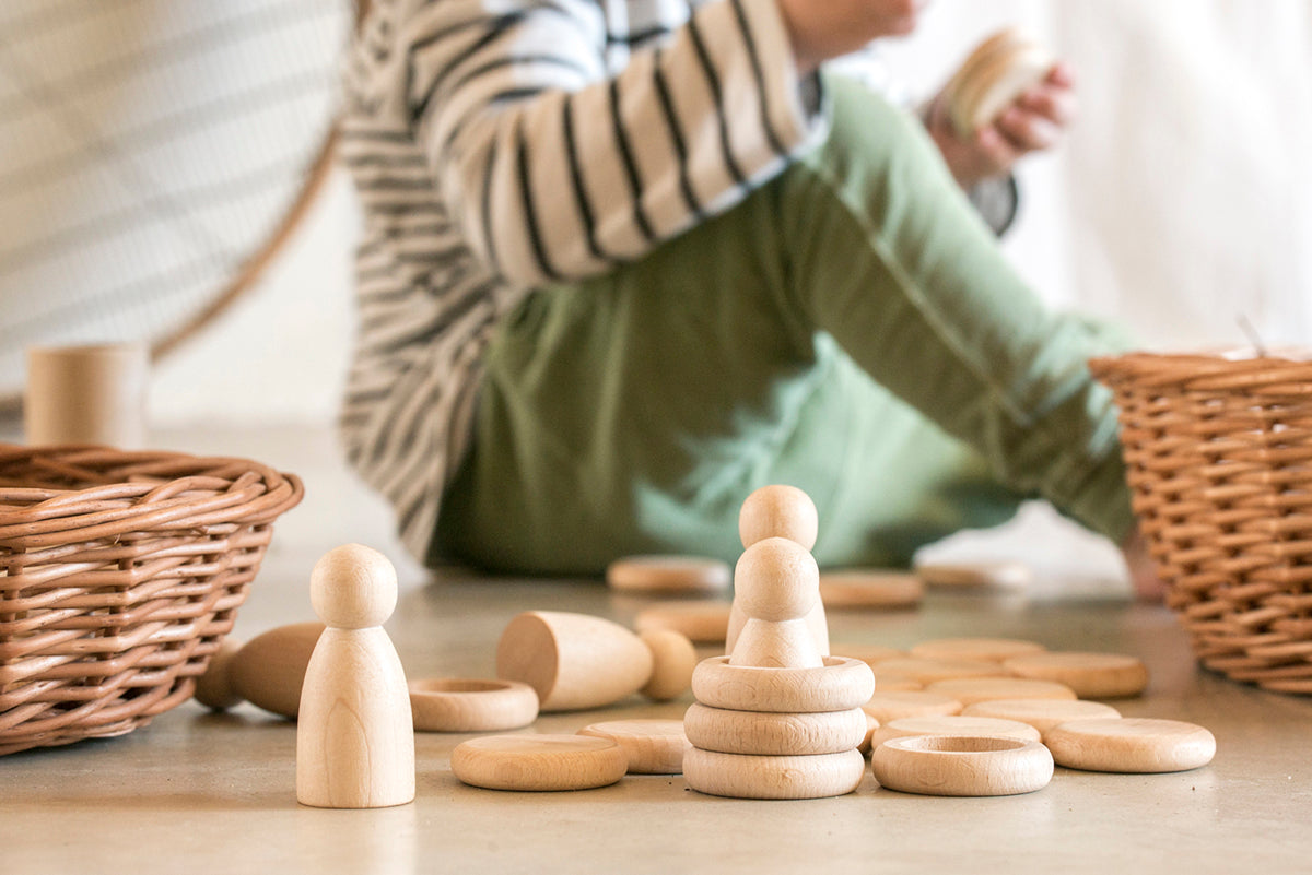 Grapat Natural Nins, Rings and Coins Set - Cheeky Junior