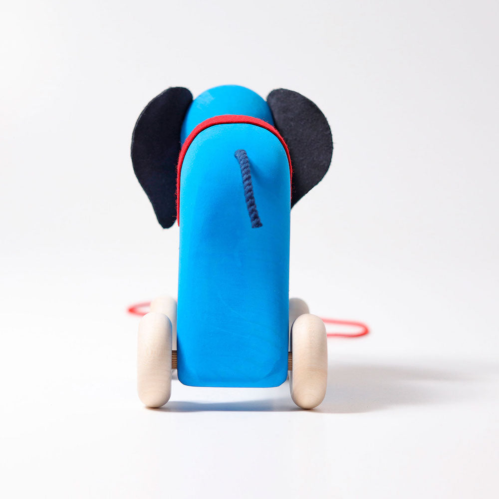 Grimm's Pullalong Elephant Otto - Cheeky Junior