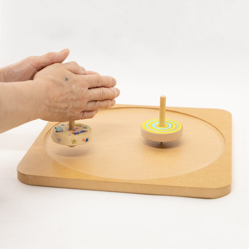 Yamegoma - 30cm Spinning Top Dojo Board