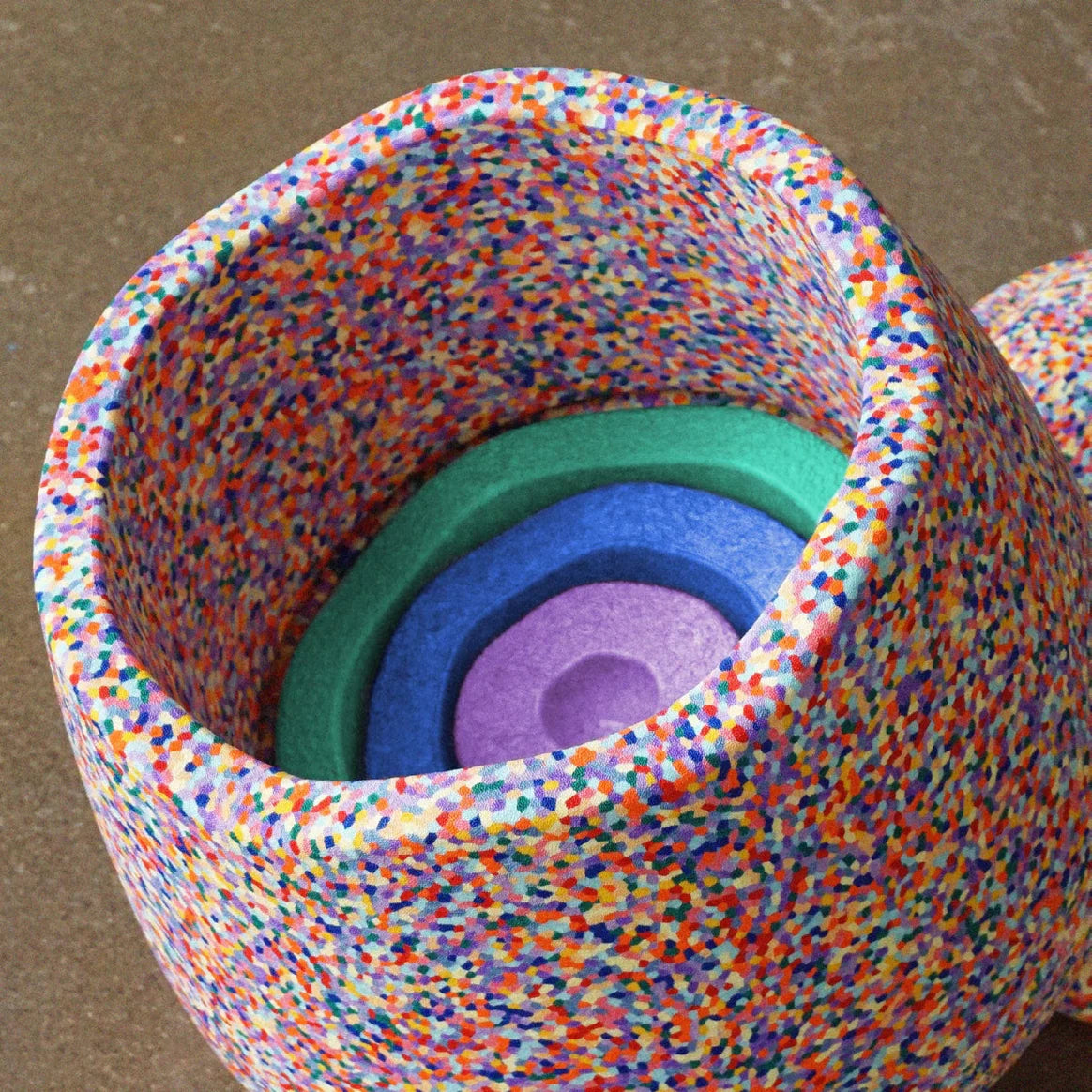 Stapelstein - Dynamic Base Super Confetti