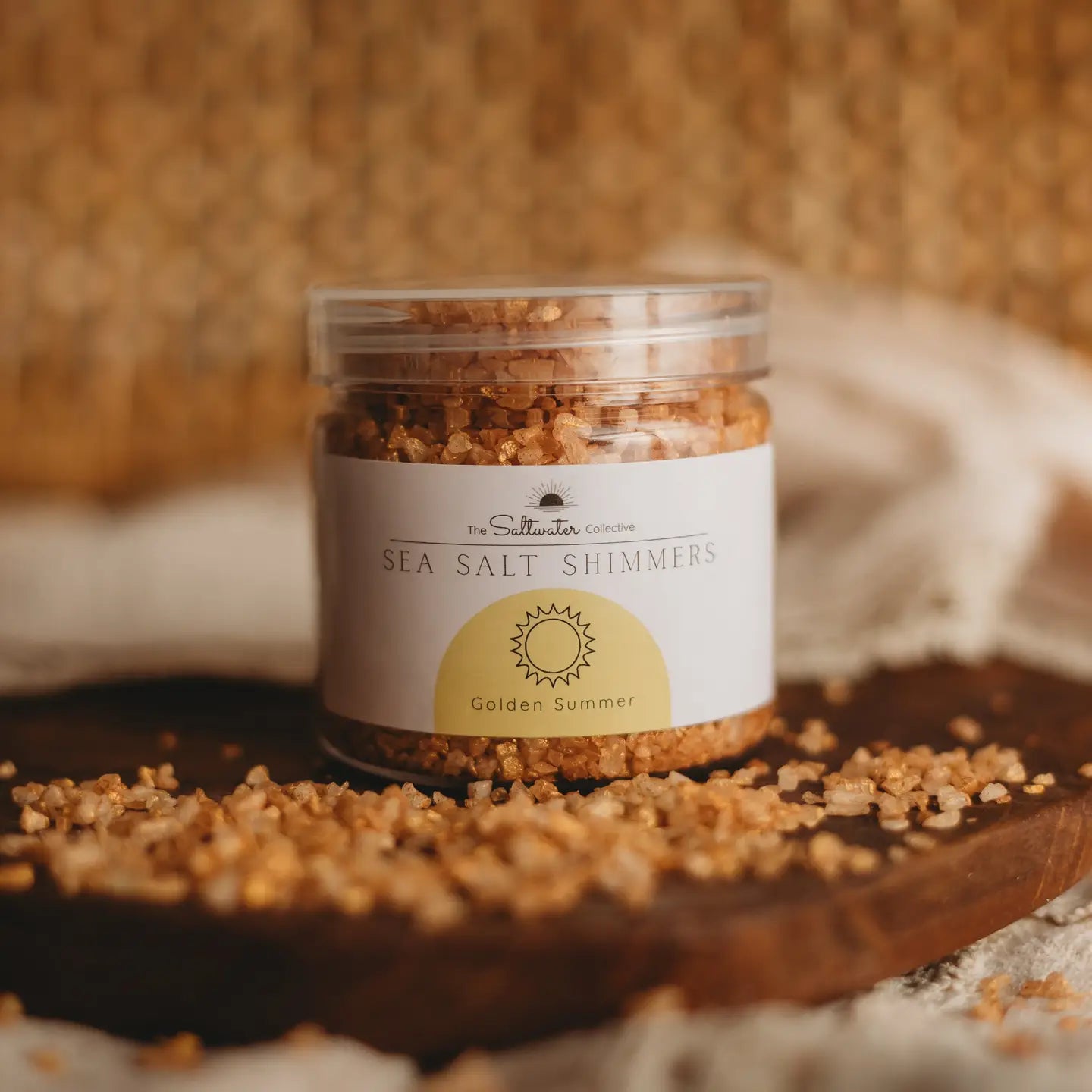The Saltwater Collective - Sea Salt Shimmer Golden Summer 200g