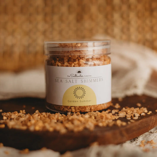The Saltwater Collective - Sea Salt Shimmer Golden Summer 200g