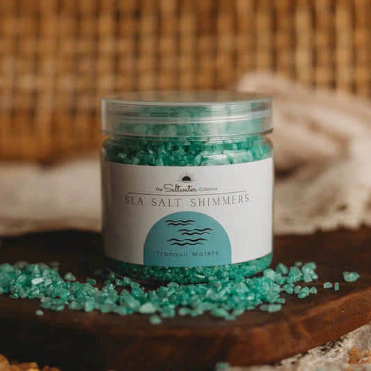 The Saltwater Collective - Sea Salt Shimmer Tranquil Waters 200g