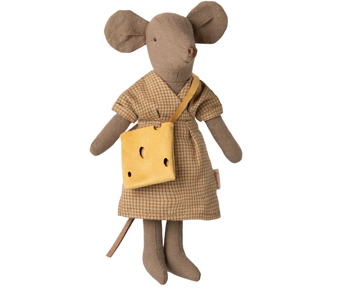 Maileg - Mum Mouse Light Brown