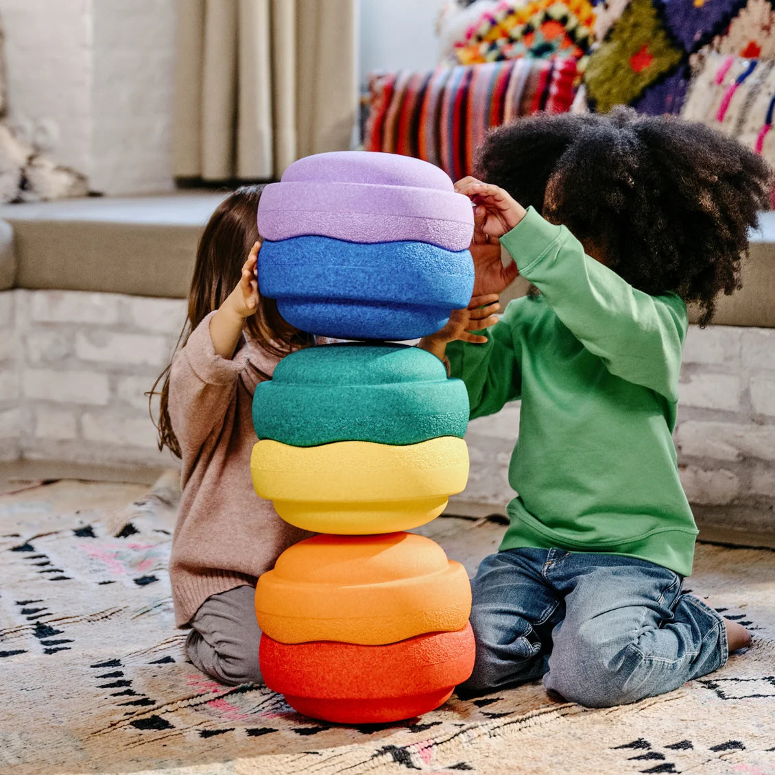Stapelstein - Rainbow Set of 6