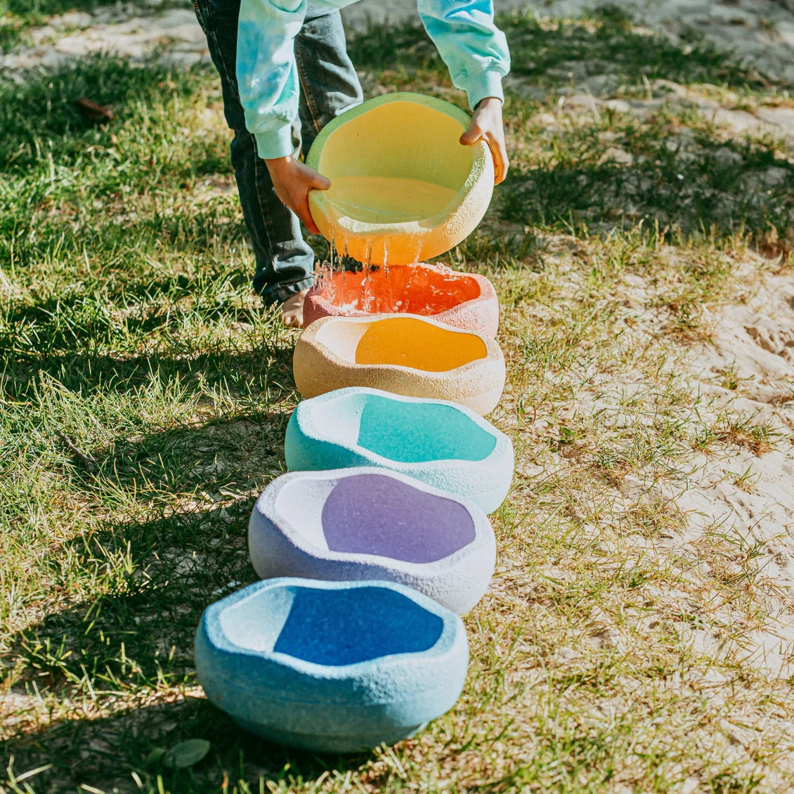 Staplestein - Rainbow Pastel Set of 6