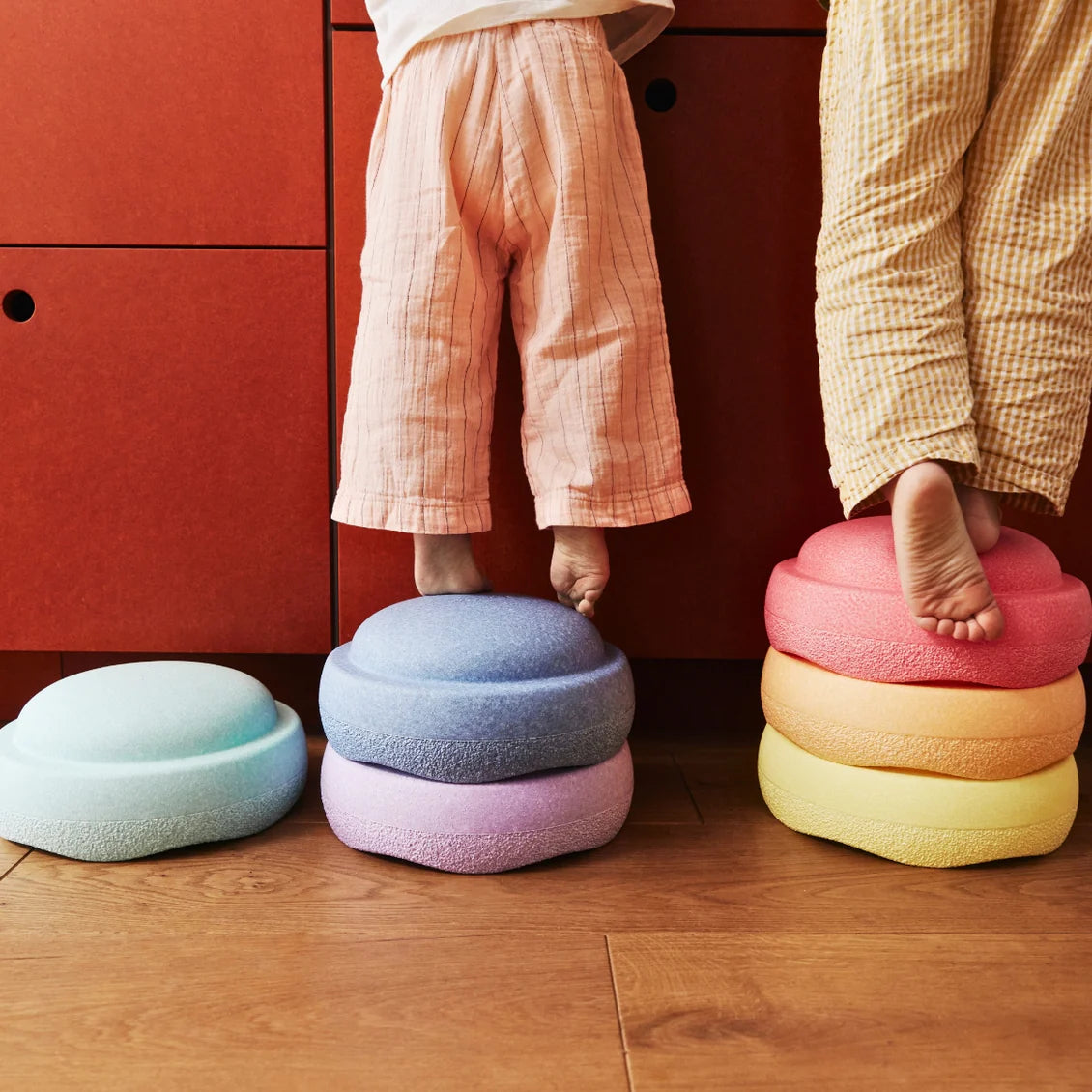 Staplestein - Rainbow Pastel Set of 6