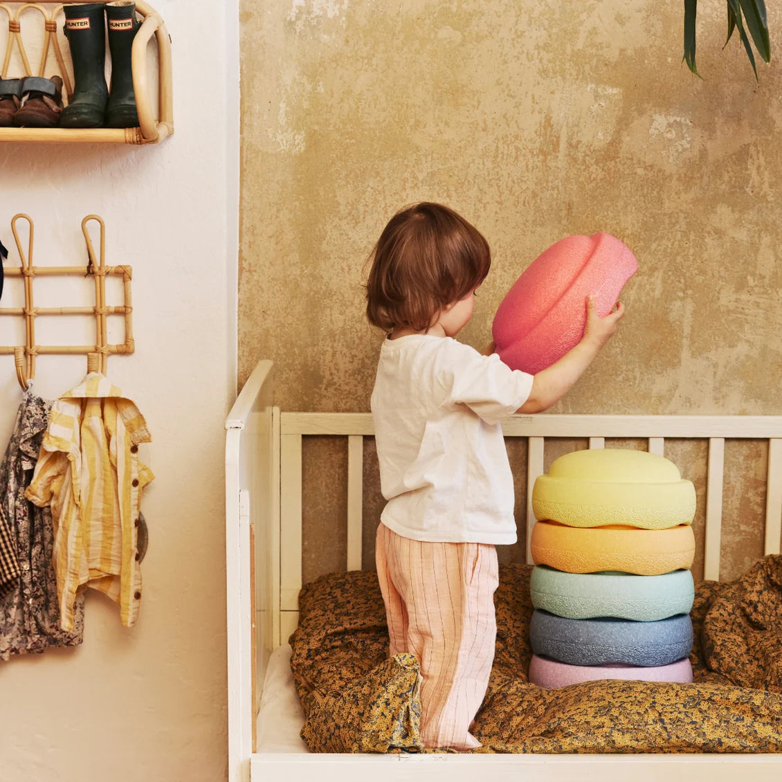 Staplestein - Rainbow Pastel Set of 6