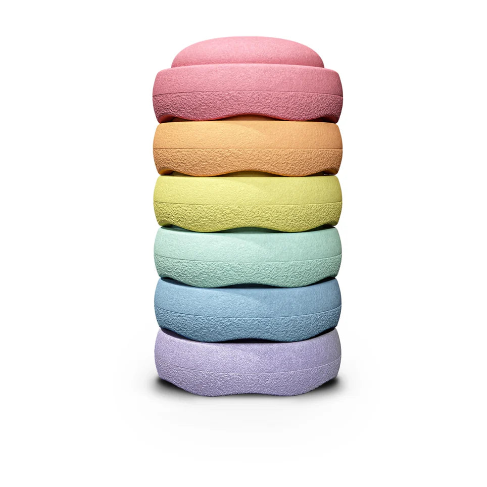 Staplestein - Rainbow Pastel Set of 6