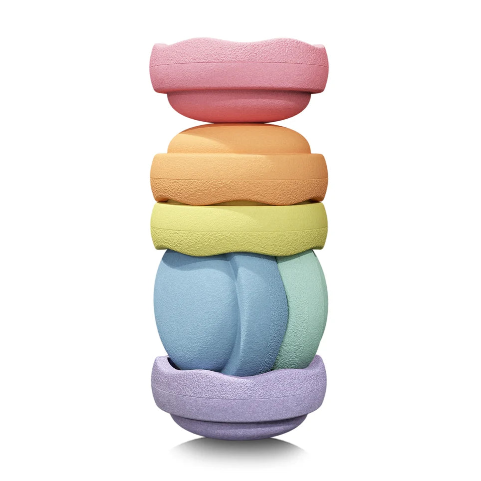 Staplestein - Rainbow Pastel Set of 6