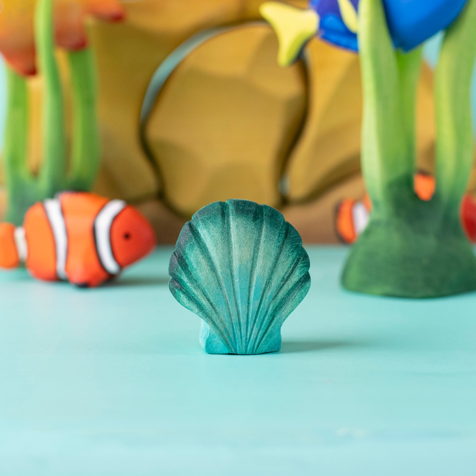 Bumbu Toys - Green Seashell