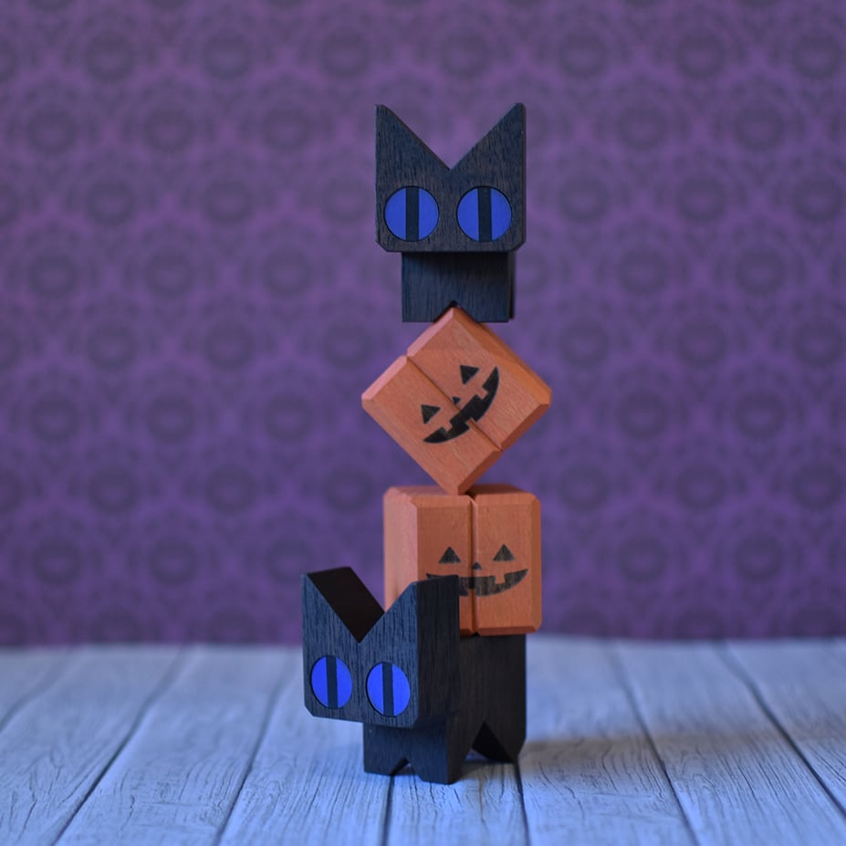 Comomg - Neko Block Halloweeen