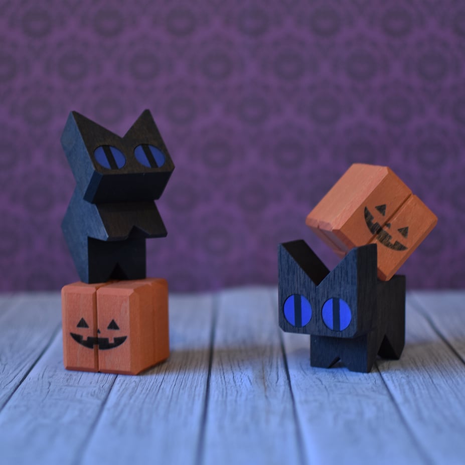 Comomg - Neko Block Halloweeen