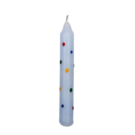 Ahrens Candle - Confetti Blue Celebration Candle