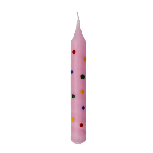Ahrens Candle - Confetti Pink Celebration Candle
