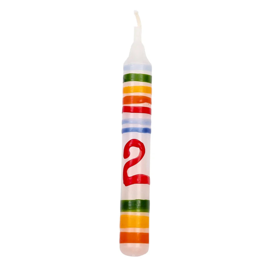 Ahrens Candle - Numbers Celebration Candle