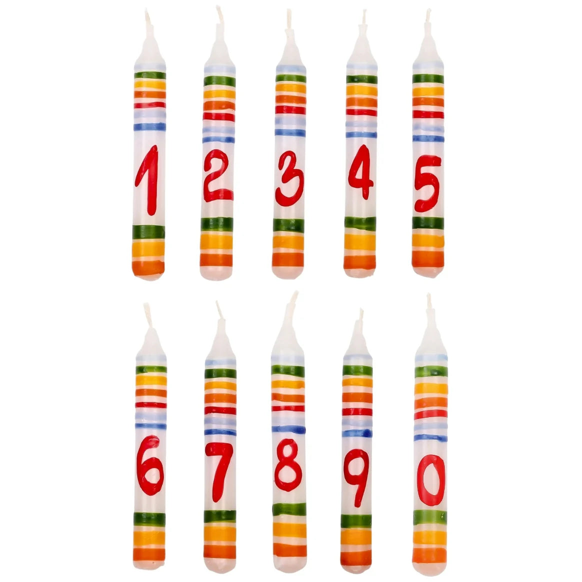 Ahrens Candle - Numbers Celebration Candle