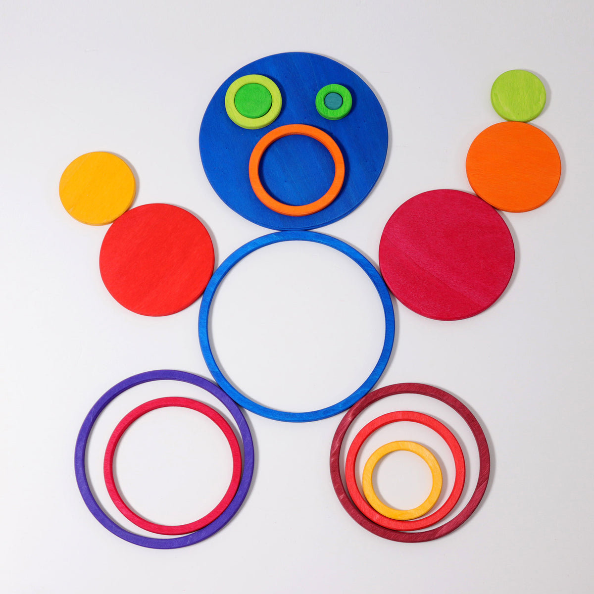 Grimm's - Rainbow Concentric Circles and Rings
