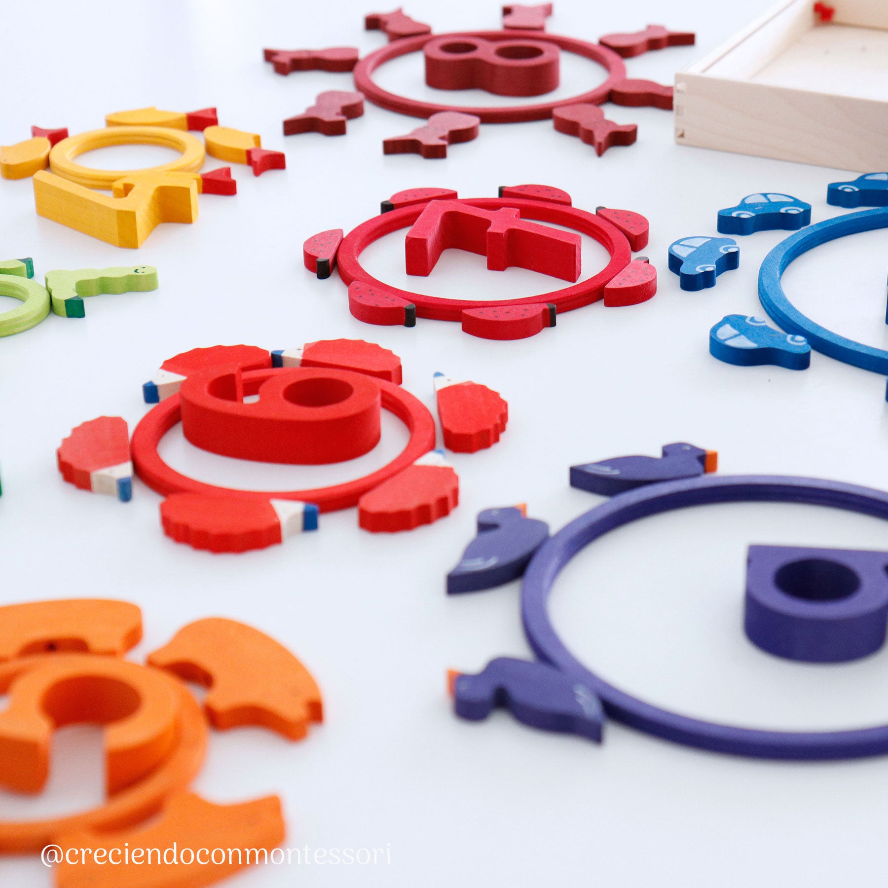 Grimm's - Counting Numbers Building Set
