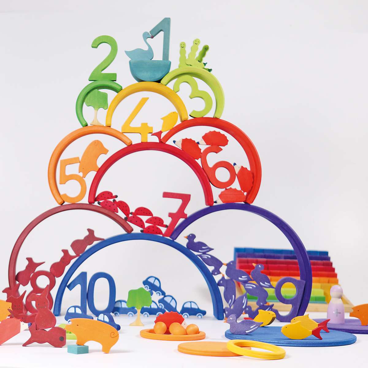 Grimm's - Counting Numbers Building Set