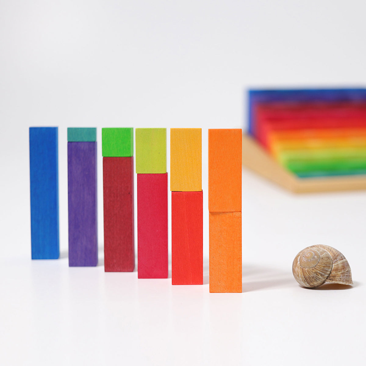 Grimm's - Stepped Counting Blocks Small