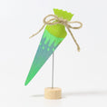 Load image into Gallery viewer, Grimm's Celebrations - School Cone Neon Green
