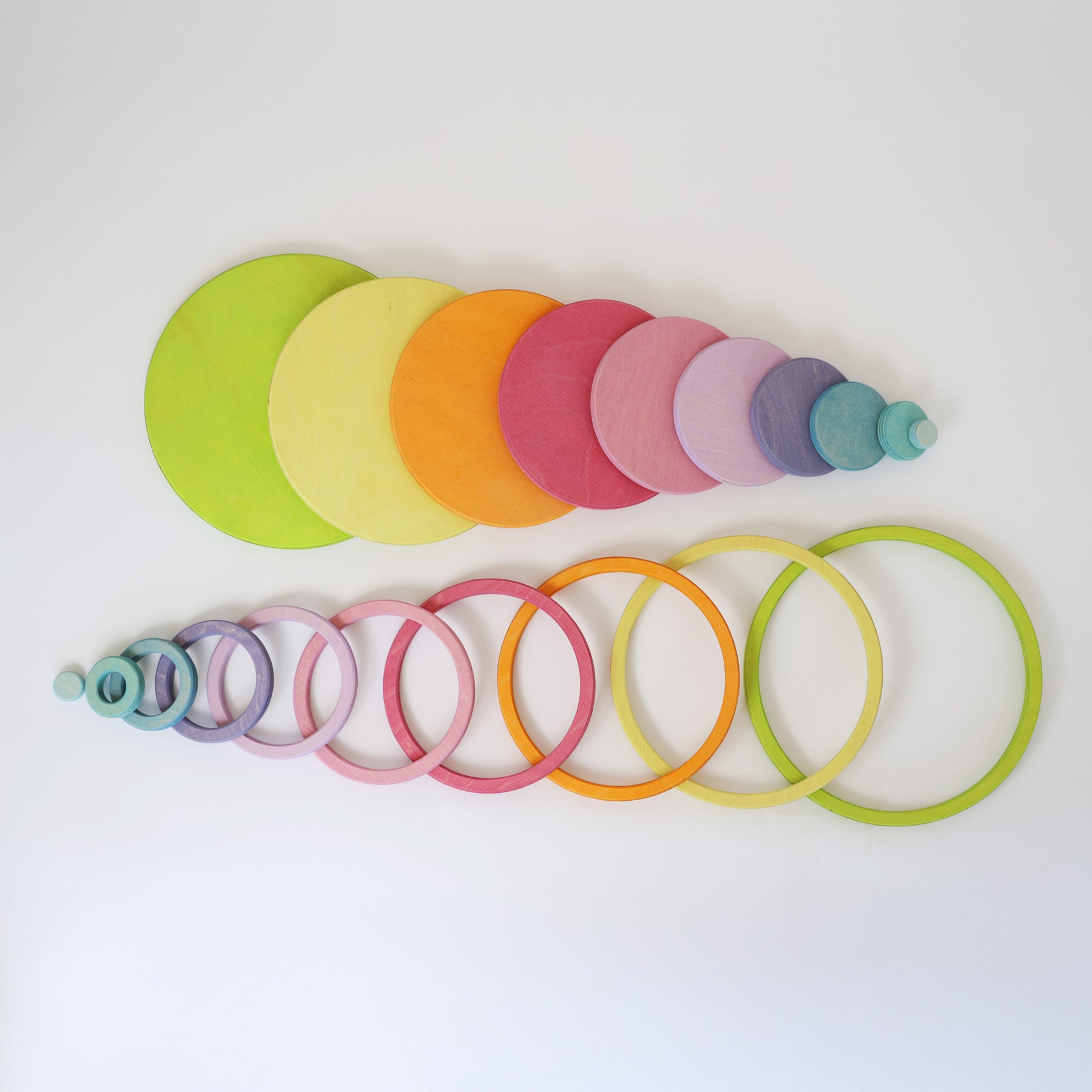 Grimm's - Pastel Concentric Circles and Rings