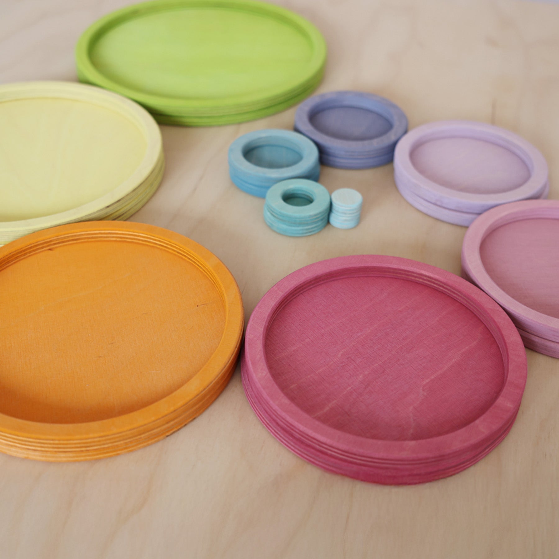 Grimm's - Pastel Concentric Circles and Rings