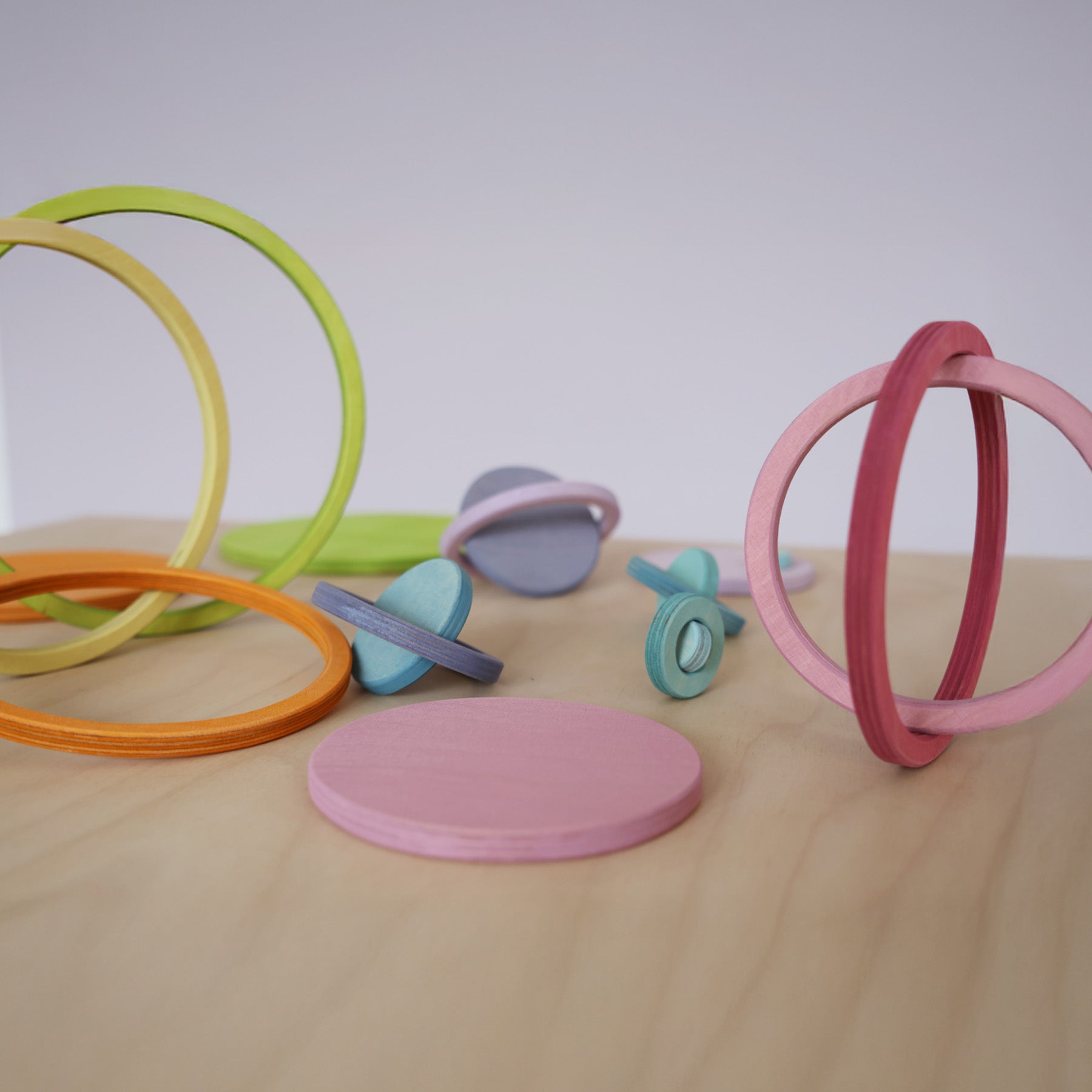 Grimm's - Pastel Concentric Circles and Rings