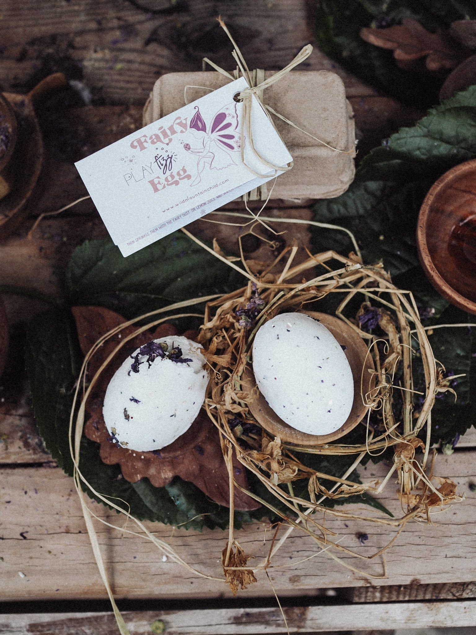 Wild Mountain Child - Fairy Eggs x2