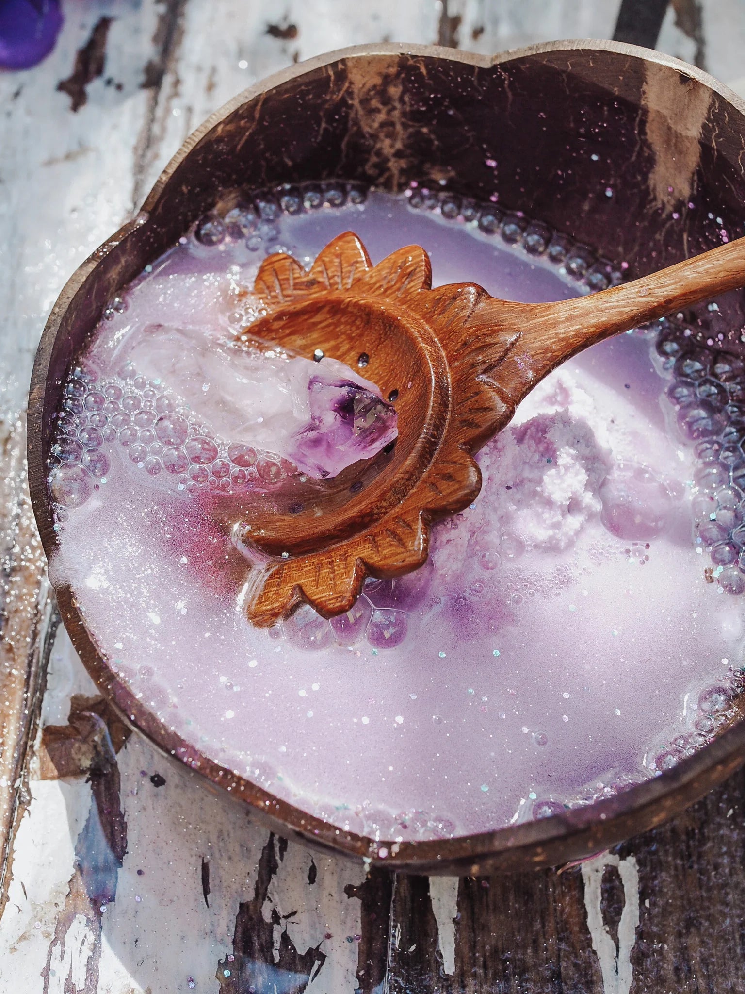 Wild Mountain Child - Amethyst Crystal Play Fizz