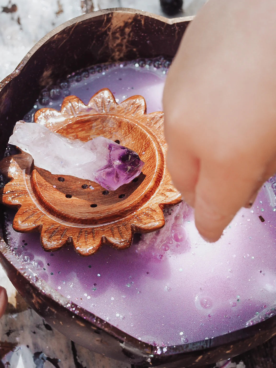 Wild Mountain Child - Amethyst Crystal Play Fizz