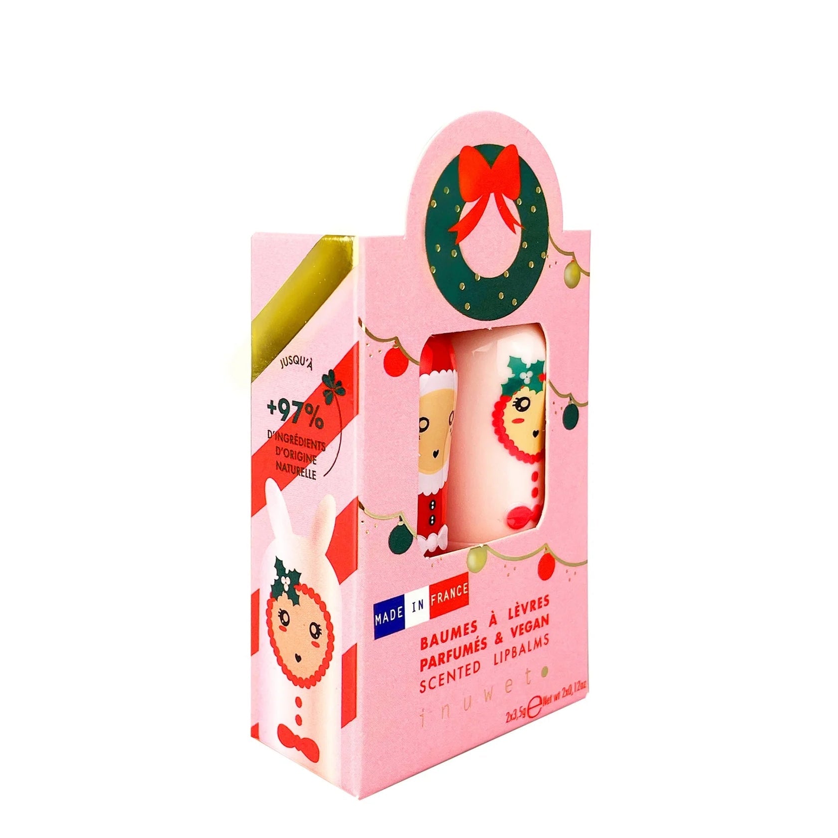 Inuwet - Lip Balms Duo Garland