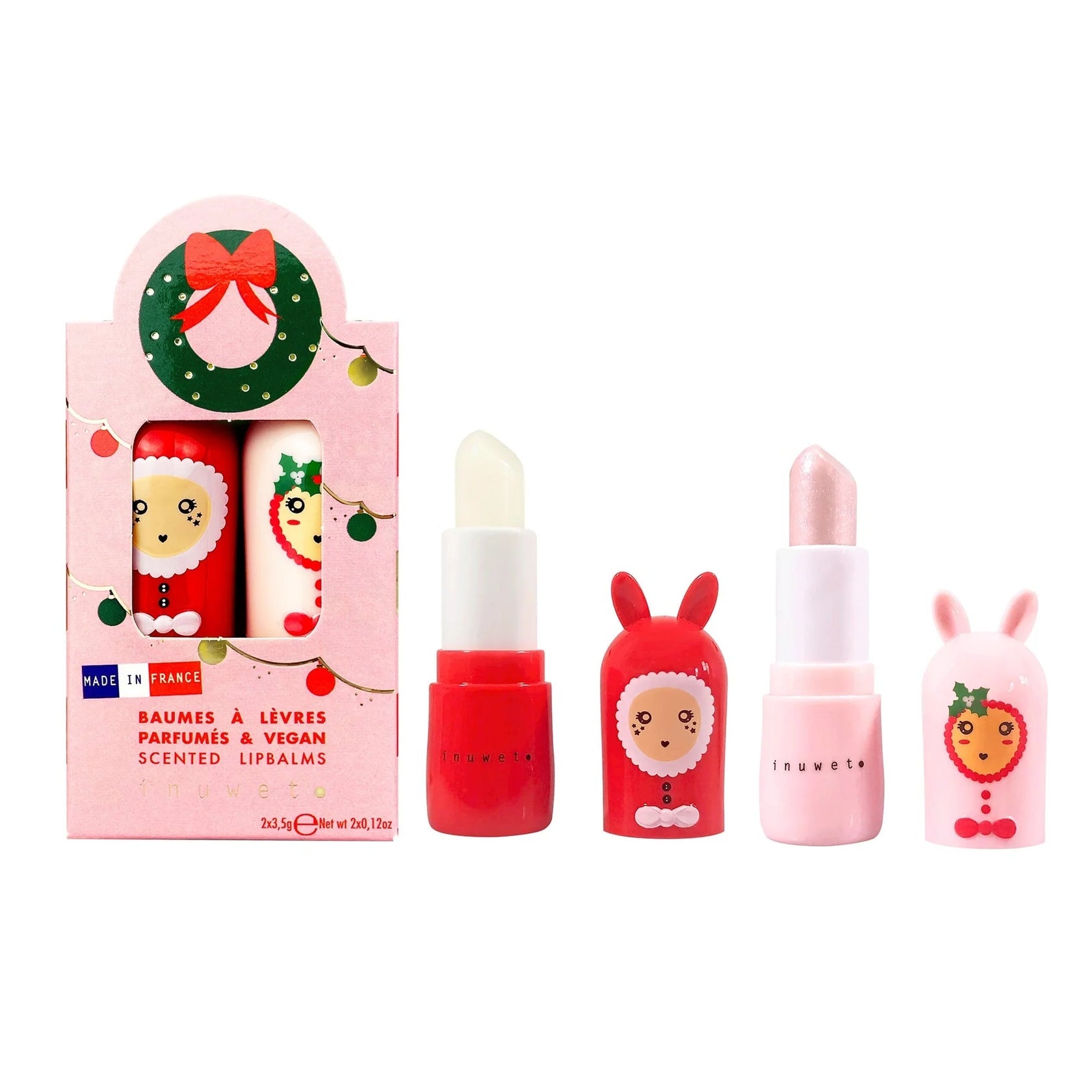 Inuwet - Lip Balms Duo Garland