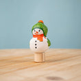 Load image into Gallery viewer, Bumbu Toys - Snowman Decoration
