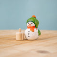 Load image into Gallery viewer, Bumbu Toys - Snowman Decoration

