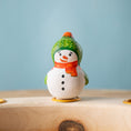 Load image into Gallery viewer, Bumbu Toys - Snowman Decoration
