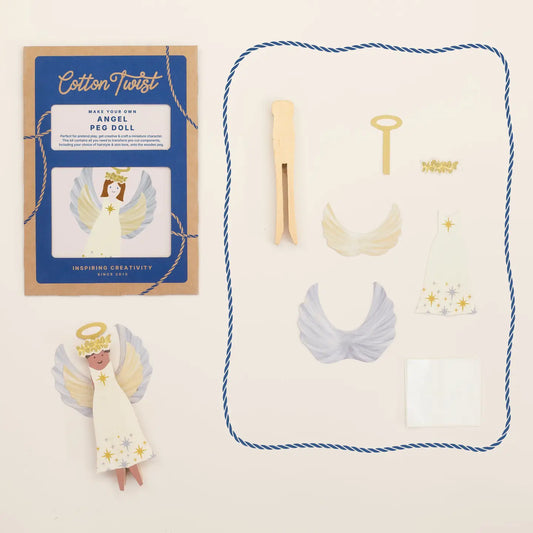 Cotton Twist - Make Your Own Angel Peg Doll