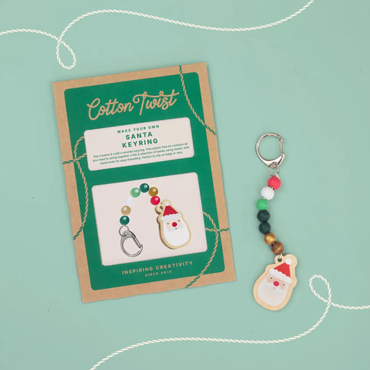 Cotton Twist - Make Your Own Santa Keyring