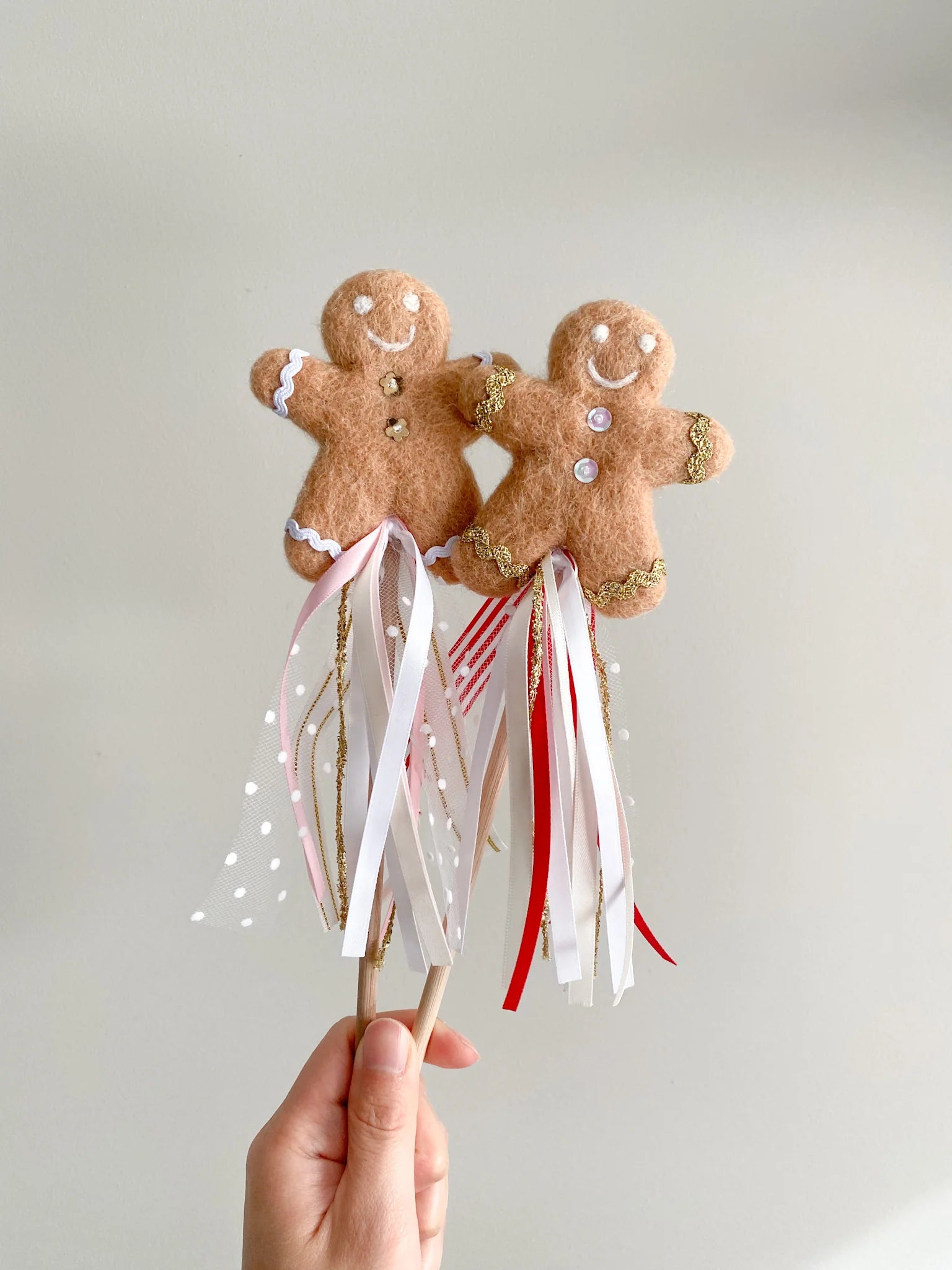Kirei Handmade - Gingerbead Kid Wand PRE-ORDER ETA Mid December