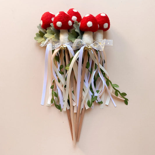 Kirei Handmade - Mushroom Wand Wand PRE-ORDER ETA Mid December