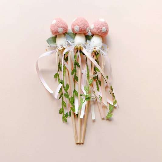 Kirei Handmade - Fairy Mushroom Wand Wand PRE-ORDER ETA Mid December