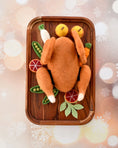 Load image into Gallery viewer, Tara Treasures - Felt Roast Turkey Food Set
